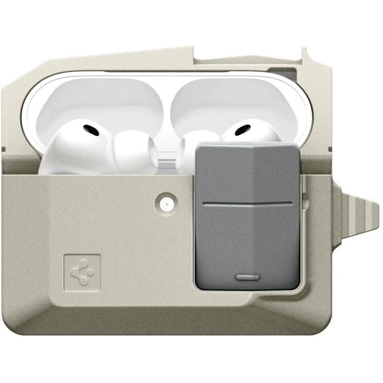 Защитный чехол Spigen Classic LS (FH) для AirPods Pro 3 - Stone (390185SC) Защитный чехол Spigen Classic LS (FH) для AirPods Pro 3 - Stone: фото 4 из 18