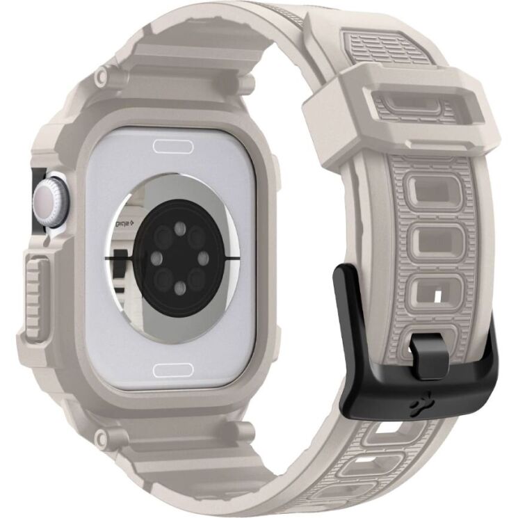 Захисний чохол Spigen Rugged Armor Pro 2 для Apple Watch 10 / 11 42 mm (ACS10496) - Dune Beige: фото 3 з 16