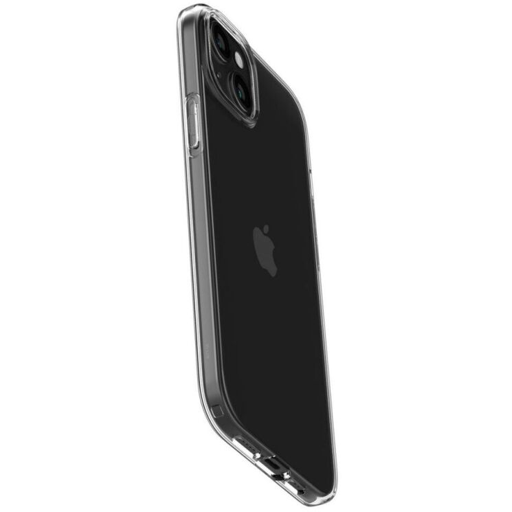 Защитный чехол Spigen (SGP) Crystal Flex для Apple iPhone 15 Plus - Crystal Clear: фото 8 из 10