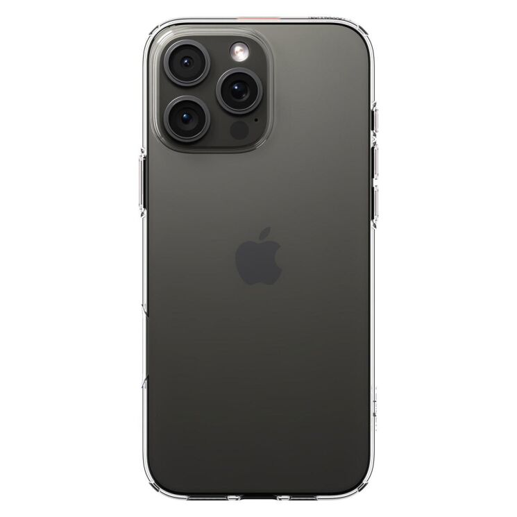 Защитный чехол Spigen Crystal Flex для iPhone 16 Pro (ACS08159) - Crystal Clear: фото 2 из 7