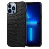 Захисний чохол Spigen (SGP) Liquid Air для Apple iPhone 13 Pro Max - Matte Black (279772B)