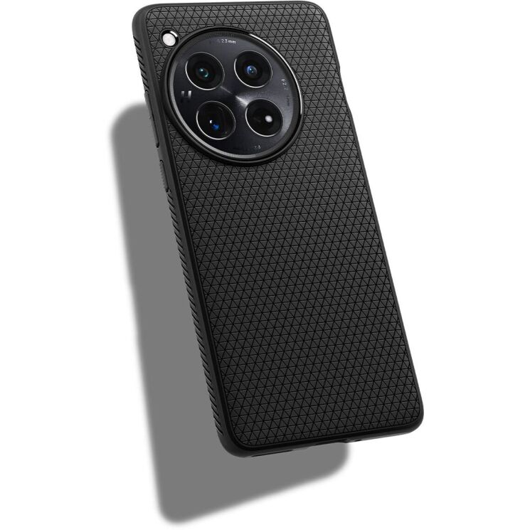 Захисний чохол Spigen (SGP) Liquid Air для OnePlus 12 (ACS07375) - Matte Black: фото 5 з 18
