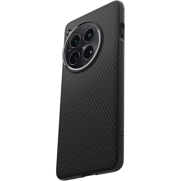 Захисний чохол Spigen (SGP) Liquid Air для OnePlus 12 (ACS07375) - Matte Black: фото 4 з 18