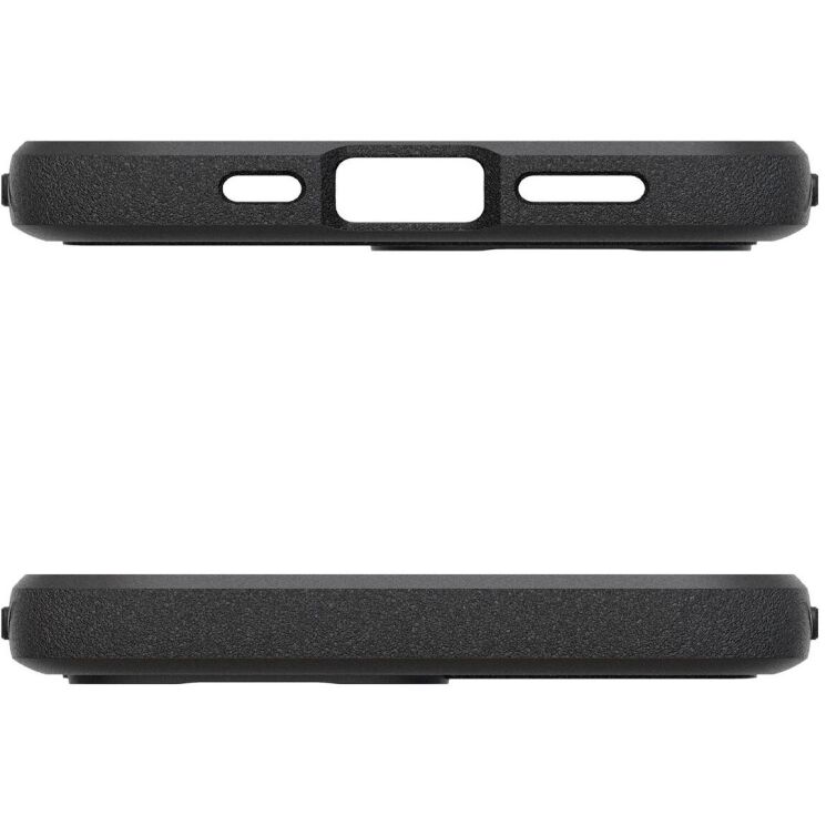 Защитный чехол Spigen (SGP) Rugged Armor (MagFit) для Apple iPhone 16e (ACS09152) - Matte Black: фото 10 из 16