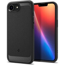 Защитный чехол Spigen (SGP) Rugged Armor (MagFit) для Apple iPhone 16e (ACS09152) - Matte Black: фото 1 из 16