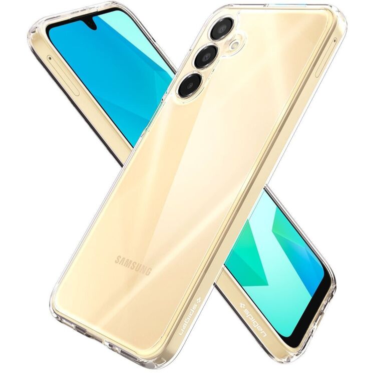 Защитный чехол Spigen (SGP) Ultra Hybrid для Samsung Galaxy A16 (A165) ACS08890 - Crystal Clear: фото 3 из 14
