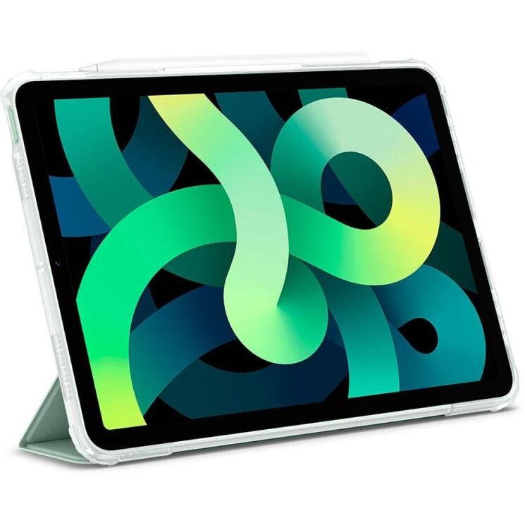 Защитный чехол Spigen (SGP) Ultra Hybrid Pro для Apple iPad Air 11 M3/M2 (2025/2024) / Air 4 / 5 10.9 (2020/2022) ACS02700 - Green: фото 11 из 21