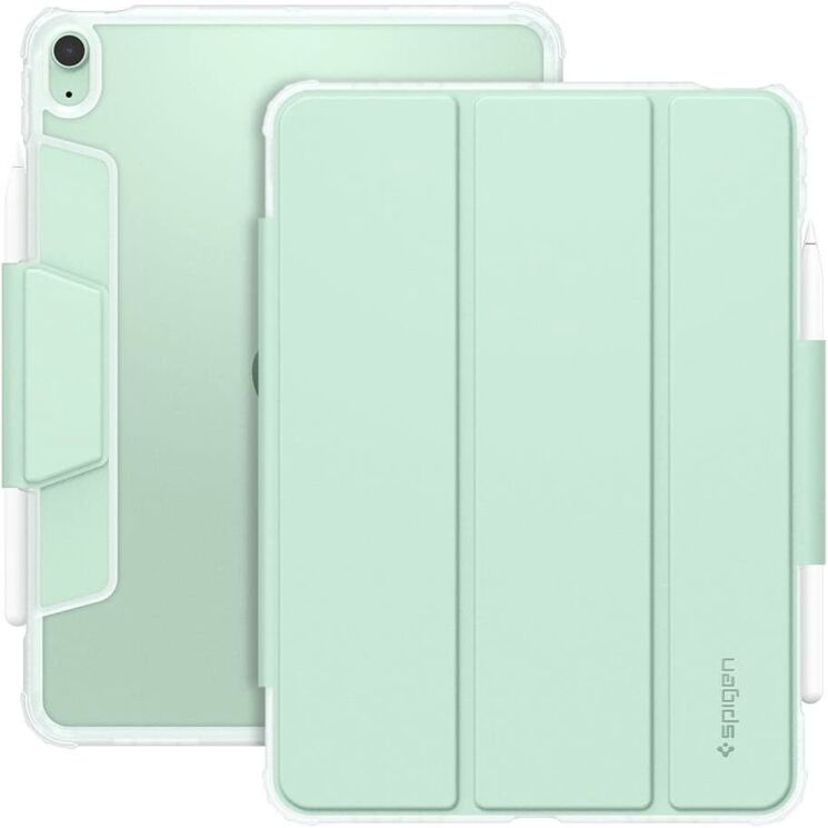 Защитный чехол Spigen (SGP) Ultra Hybrid Pro для Apple iPad Air 11 M3/M2 (2025/2024) / Air 4 / 5 10.9 (2020/2022) ACS02700 - Green: фото 3 из 21