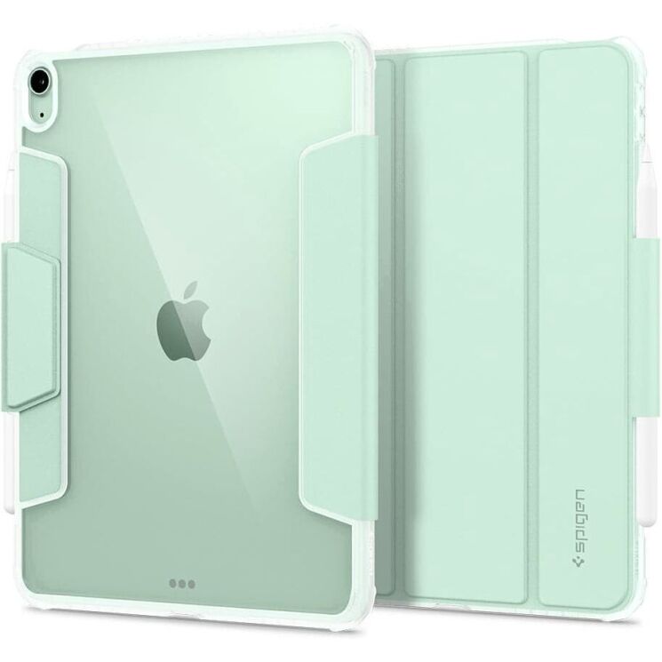 Защитный чехол Spigen (SGP) Ultra Hybrid Pro для Apple iPad Air 11 M3/M2 (2025/2024) / Air 4 / 5 10.9 (2020/2022) ACS02700 - Green: фото 2 из 21