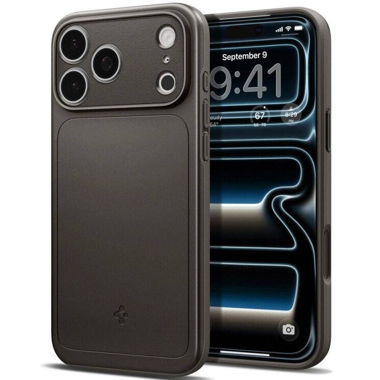 Захисний чохол Spigen Thin Fit (MagFit) для iPhone 18 Pro (ACS12146) - Gunmetal: фото 2 з 13