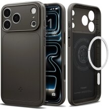 Захисний чохол Spigen Thin Fit (MagFit) для iPhone 18 Pro (ACS12146) - Gunmetal: фото 1 з 13