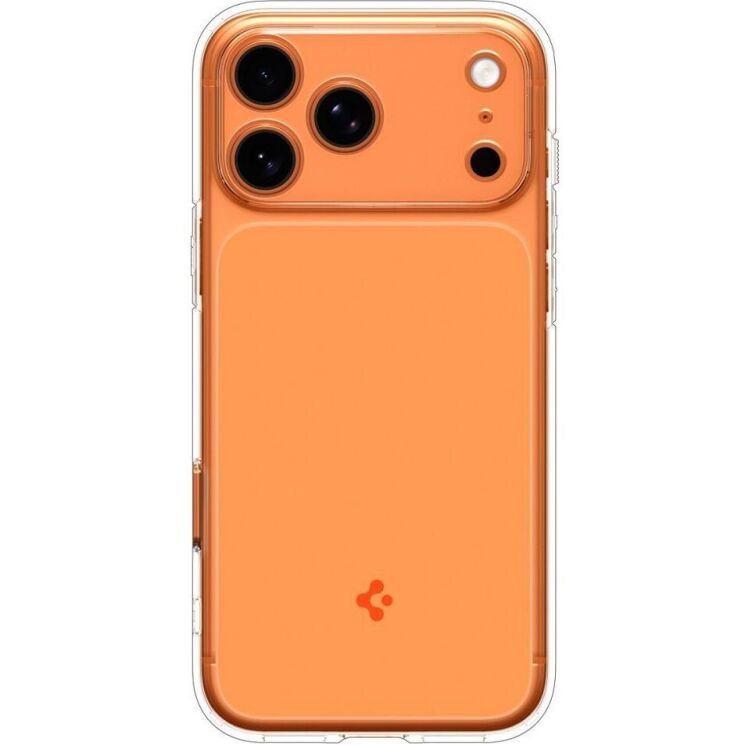 Захисний чохол Spigen Ultra Hybrid T MagFit для iPhone 17 Pro (ACS10477) - Glossy Orange: фото 3 з 15