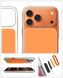 Захисний чохол Spigen Ultra Hybrid T MagFit для iPhone 17 Pro (ACS10477) - Glossy Orange (403206O). Фото 11 з 15