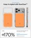 Захисний чохол Spigen Ultra Hybrid T MagFit для iPhone 17 Pro (ACS10477) - Glossy Orange (403206O). Фото 12 з 15