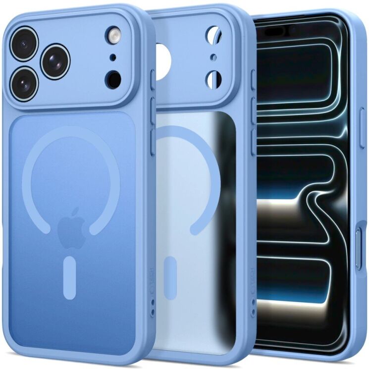Захисний чохол Tech-Protect BasicMag MagSafe для iPhone 18 Pro Max / 17 Pro Max (5906302341832) - Blue (423907L) Захисний чохол Tech-Protect BasicMag MagSafe для iPhone 18 Pro Max / 17 Pro Max (5906302341832) - Blue: фото 1 з 9