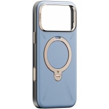 Захисний чохол TORRAS Ostand Q3 VegSkin (with MagSafe) для Apple iPhone 18 Pro Max - Blue: фото 1 з 1