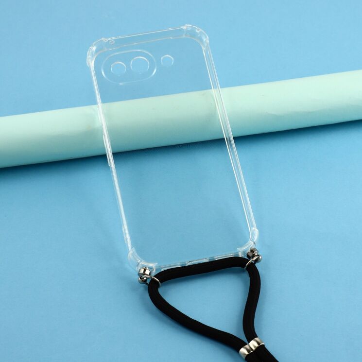 Захисний чохол UniCase AirBag with Strap для Google Pixel 10a - Transparent: фото 3 з 6