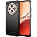 Защитный чехол UniCase Carbon для OPPO Reno 12 F/FS - Black (360120B). Фото 1 из 8