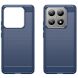 Захисний чохол UniCase Carbon для Xiaomi 14T / 14T Pro - Blue (365742L). Фото 2 з 11