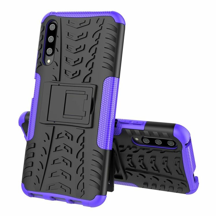 Защитный чехол UniCase Hybrid X для Huawei P Smart Pro / Honor 9X (for China) - Purple: фото 2 из 9