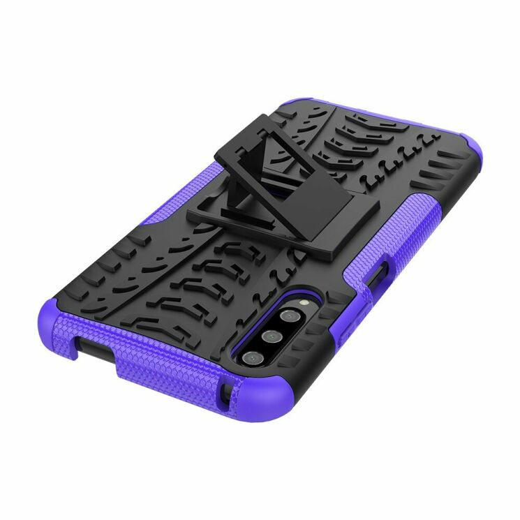 Защитный чехол UniCase Hybrid X для Huawei P Smart Pro / Honor 9X (for China) - Purple: фото 7 из 9