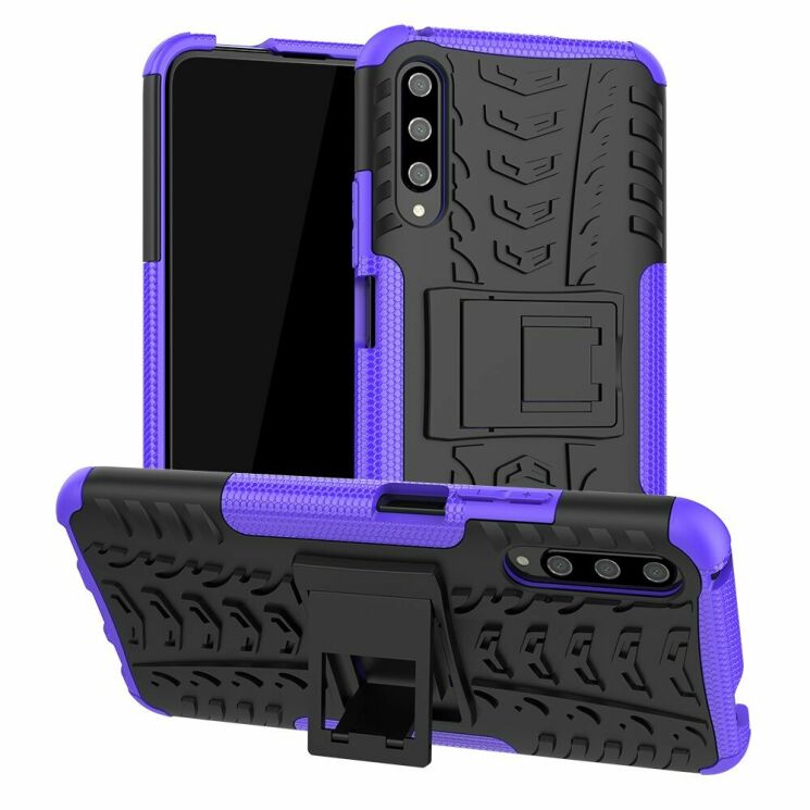 Защитный чехол UniCase Hybrid X для Huawei P Smart Pro / Honor 9X (for China) - Purple: фото 1 из 9