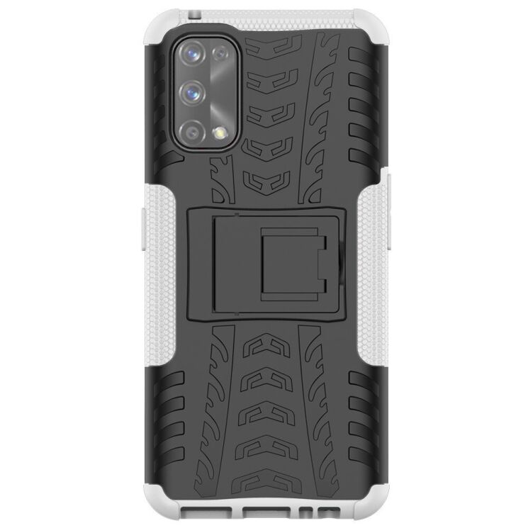 Защитный чехол UniCase Hybrid X для Realme 7 Pro - White: фото 3 из 17
