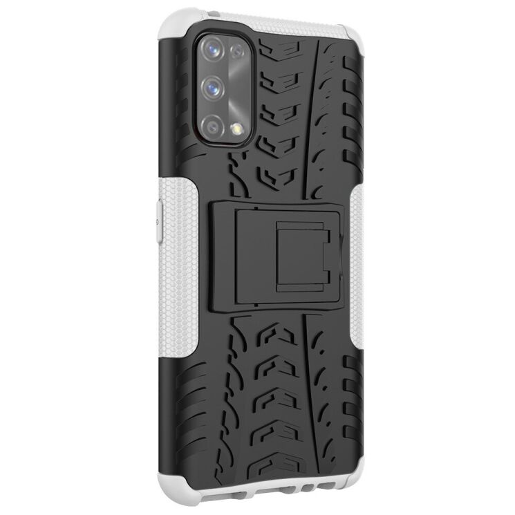 Защитный чехол UniCase Hybrid X для Realme 7 Pro - White: фото 8 из 17