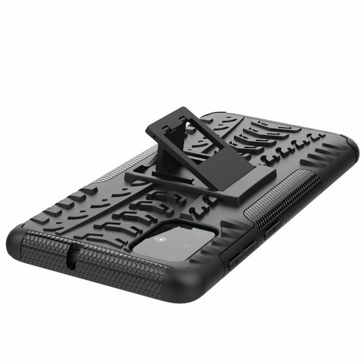 Защитный чехол UniCase Hybrid X для Samsung Galaxy A71 (A715) - Black: фото 7 из 10