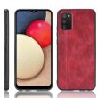Защитный чехол UniCase Leather Series для Samsung Galaxy A02s (A025) - Red (230117R)