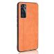 Защитный чехол UniCase Leather Series для VIVO V20 SE - Orange (253808O). Фото 3 из 11