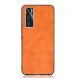 Защитный чехол UniCase Leather Series для VIVO V20 SE - Orange (253808O). Фото 2 из 11