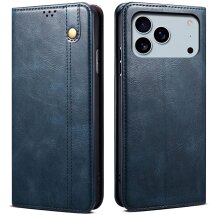 Захисний чохол UniCase Leather Wallet для Apple iPhone 17 Pro - Blue: фото 1 з 6