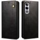 Защитный чехол UniCase Leather Wallet для OnePlus Ace 3V - Black (353830B). Фото 1 из 6