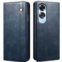 Защитный чехол UniCase Leather Wallet для OPPO A60 - Blue: фото 1 из 6
