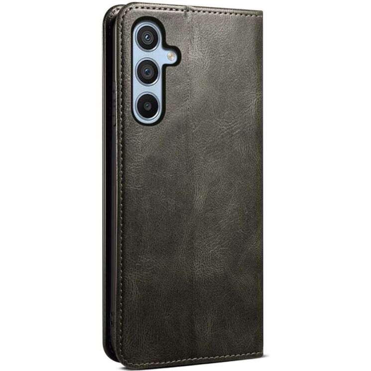 Защитный чехол UniCase Leather Wallet для Samsung Galaxy A16 (A165) - Green: фото 6 из 7