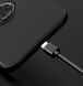 Захисний чохол UniCase Magnetic Ring для Apple iPhone 12 Pro Max - Black / Blue (254026BL). Фото 14 з 14
