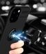 Захисний чохол UniCase Magnetic Ring для Apple iPhone 12 Pro Max - Black / Blue (254026BL). Фото 8 з 14