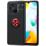 Захисний чохол UniCase Magnetic Ring для Xiaomi Redmi 10C - Black / Red (298215BR)