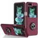 Защитный чехол UniCase Magnetic Ring (FF) для Samsung Galaxy Flip 5 - Wine Red (332406WR). Фото 1 из 9