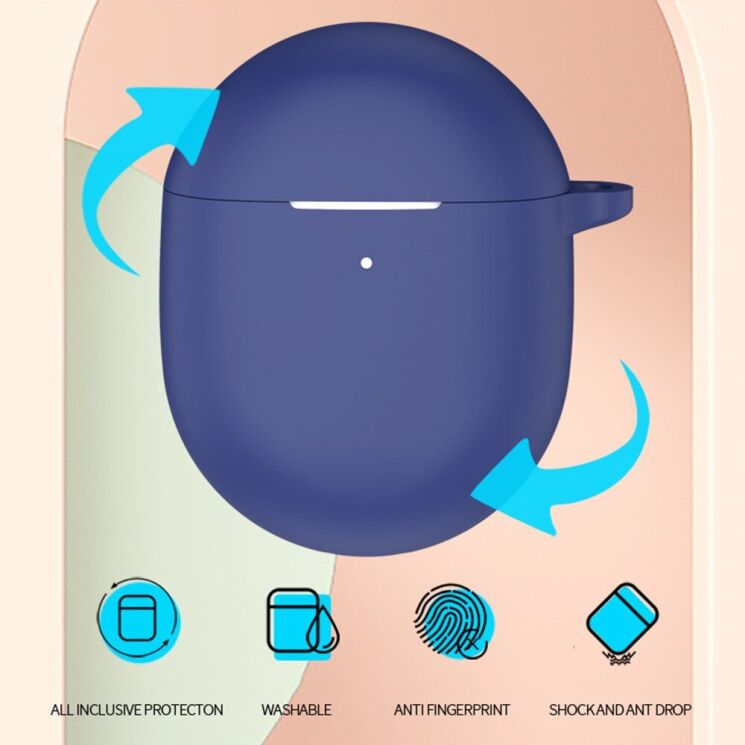 Защитный чехол UniCase Protective Color для Google Pixel Buds Pro 2 - Black: фото 7 из 11