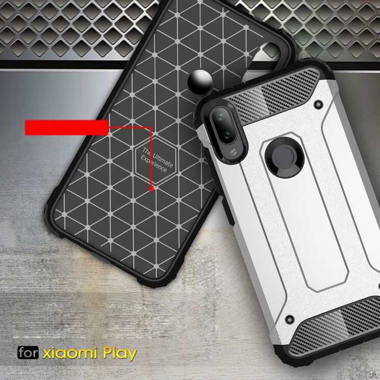 Защитный чехол UniCase Rugged Guard для Xiaomi Mi Play - Dark Blue: фото 6 из 9