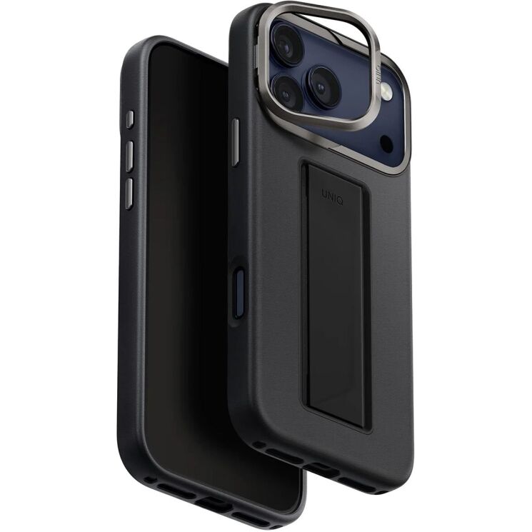 Захисний чохол UNIQ Heldro Pro MagClick для iPhone 17 Pro Max (UNIQ-IP6.9P(2025)-HELPMDBLK) - Black: фото 1 з 10