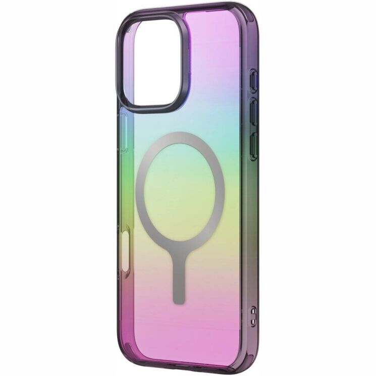 Захисний чохол UNIQ Iridescia для Apple iPhone 16 Pro - Midnight Quartz: фото 2 з 8