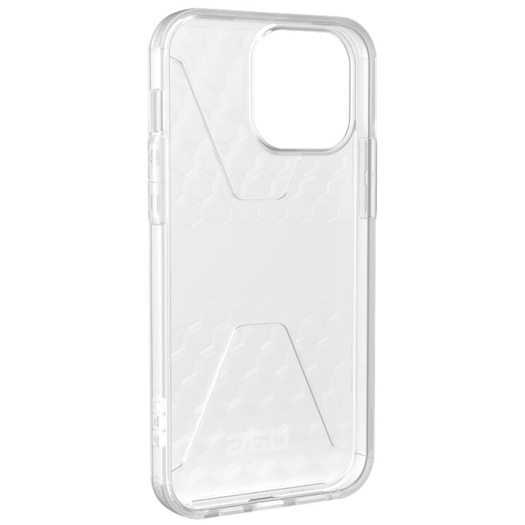 Захисний чохол URBAN ARMOR GEAR (UAG) Civilian для Apple iPhone 13 Pro Max - Frosted Ice: фото 5 з 9