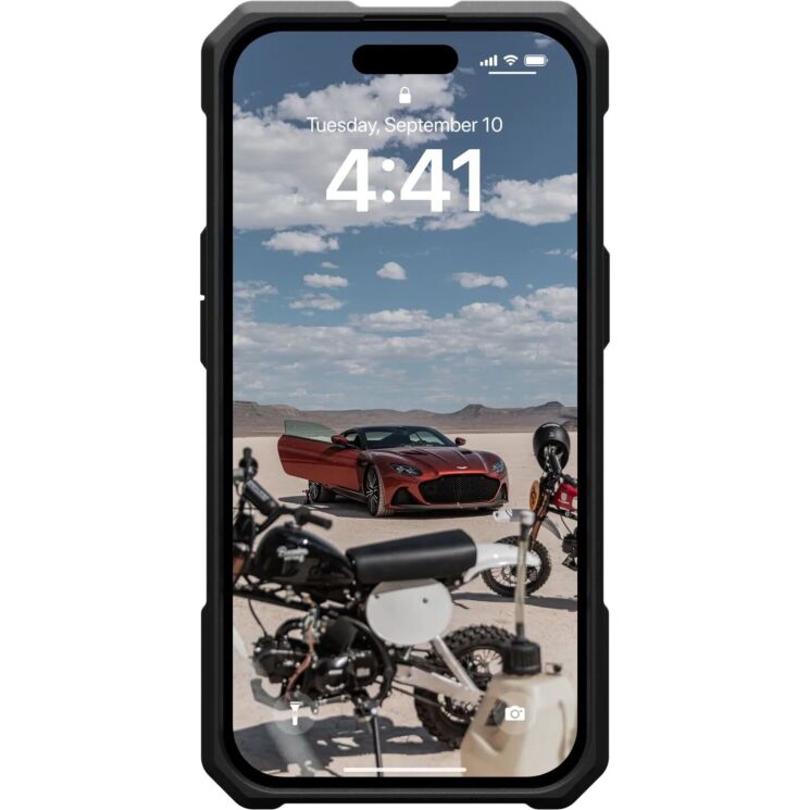 Захисний чохол URBAN ARMOR GEAR (UAG) Monarch Pro MagSafe для Apple iPhone 15 - Carbon Fiber: фото 6 з 10