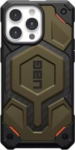 Защитный чехол URBAN ARMOR GEAR (UAG) Monarch Pro MagSafe для Apple iPhone 15 Pro Max (11422211427B) - Carbon Elemental Green: фото 1 из 6