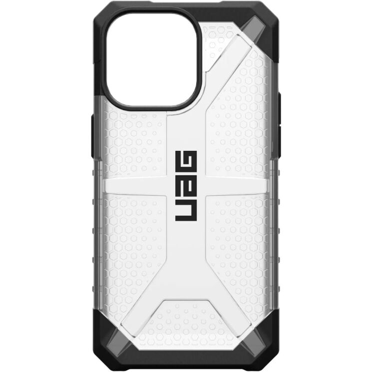 Защитный чехол URBAN ARMOR GEAR (UAG) Plasma для Apple iPhone 15 Pro Max - Ice: фото 7 из 10