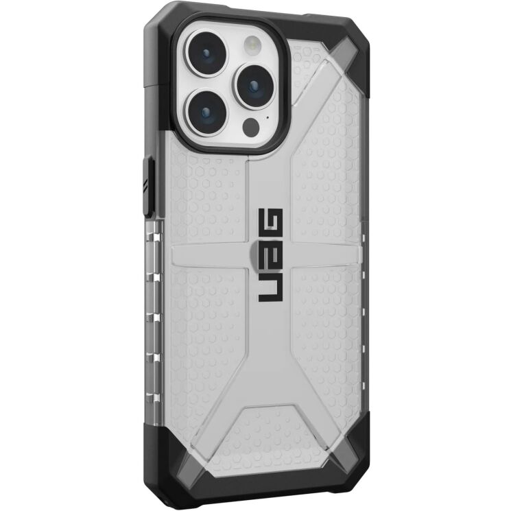 Защитный чехол URBAN ARMOR GEAR (UAG) Plasma для Apple iPhone 15 Pro Max - Ice: фото 3 из 10