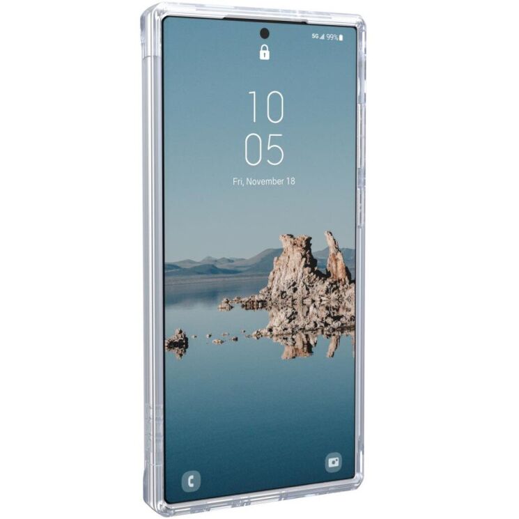 Захисний чохол URBAN ARMOR GEAR (UAG) Plyo Magsafe для Samsung Galaxy S23 Ultra (S918) - Ice: фото 7 з 9